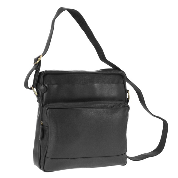 Other - Men's Cow Havana Leather Square Shaped Travel Bag